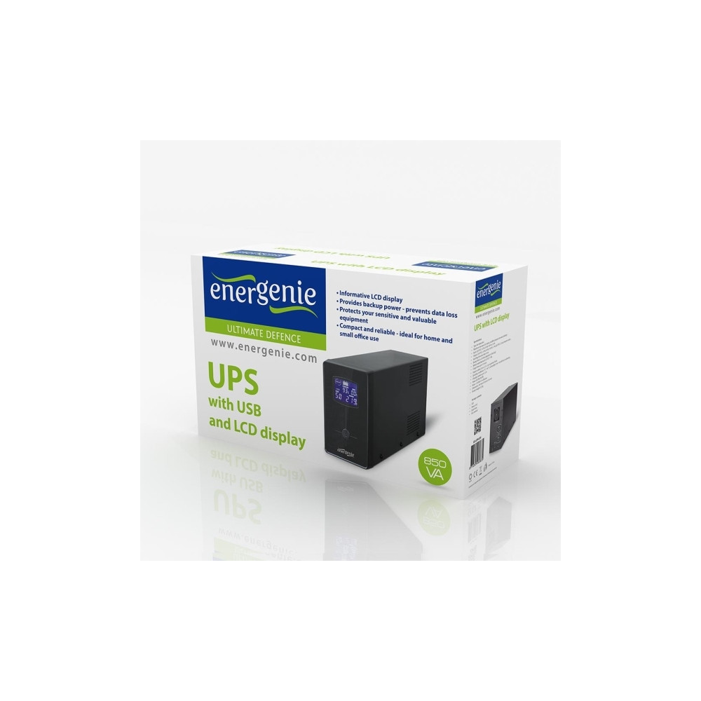 Produktbild för EnerGenie EG-UPS-032 - UPS - 510 watt - 850 VA