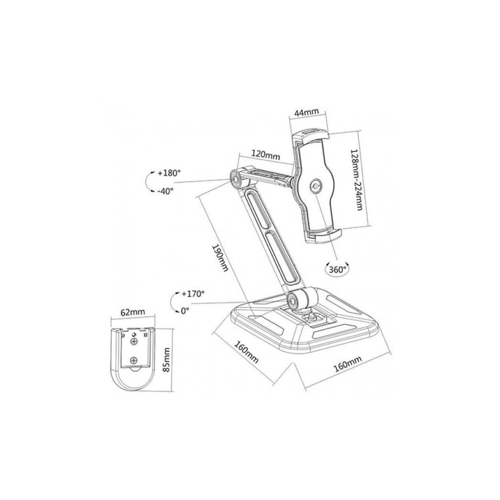 Produktbild för TECHly Np Extensible Support