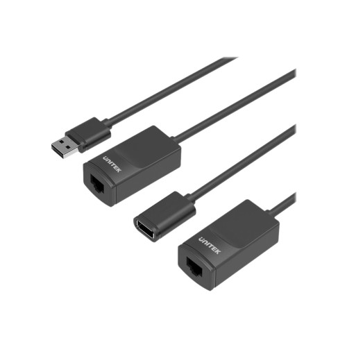 UNITEK Unitek Y-UE01001 - sändare och mottagare - USB-förlängningskabel - USB