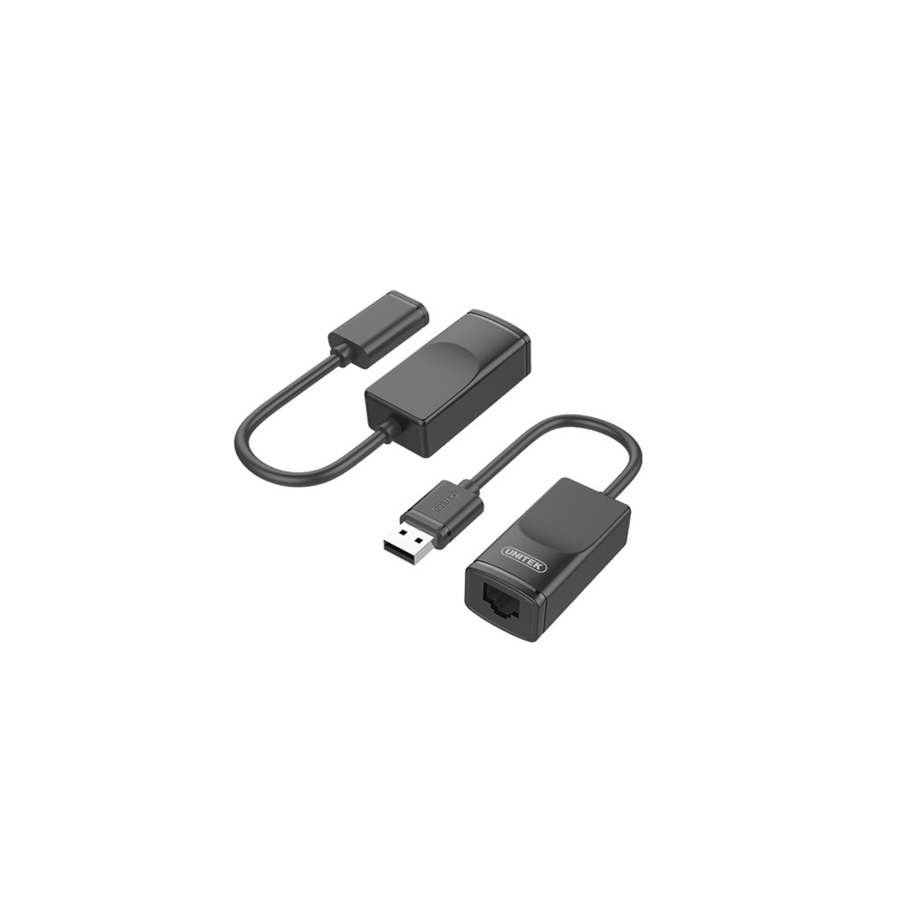 Produktbild för Unitek Y-UE01001 - sändare och mottagare - USB-förlängningskabel - USB
