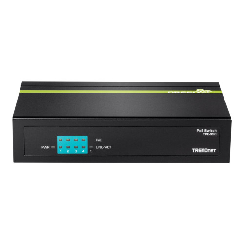 TRENDnet TRENDnet TPE S50 - switch - 5 portar - ohanterad