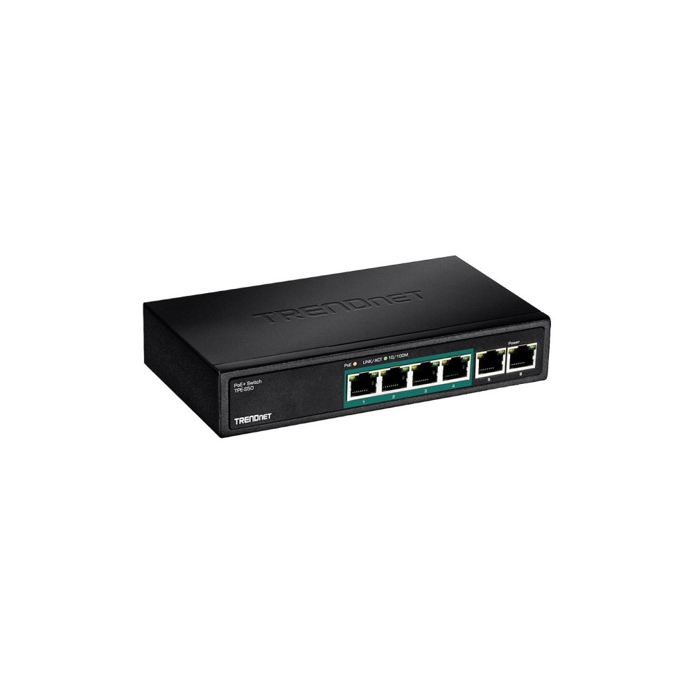 Produktbild för TRENDnet TPE S50 - switch - 5 portar - ohanterad