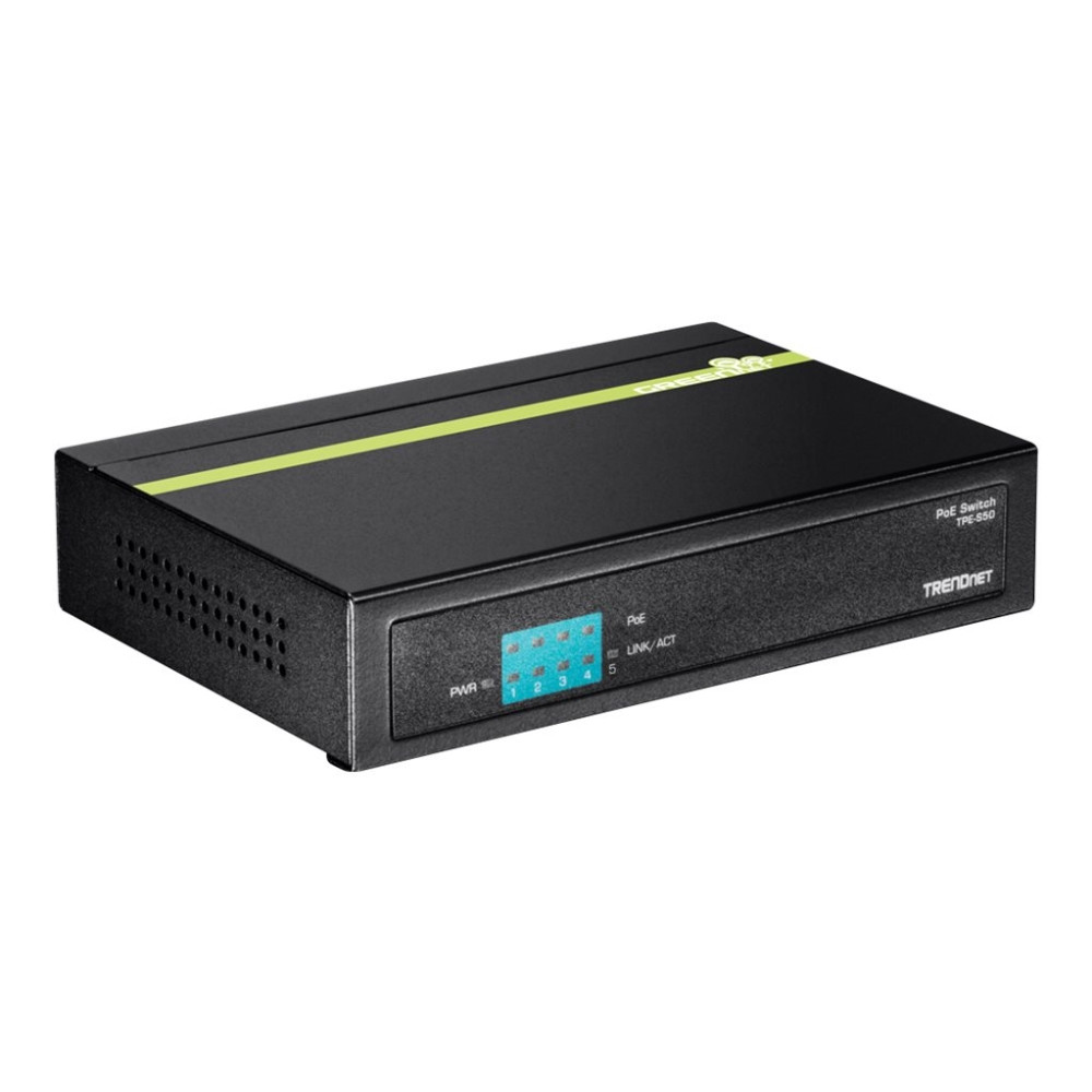 Produktbild för TRENDnet TPE S50 - switch - 5 portar - ohanterad