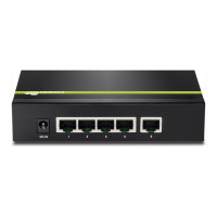 Produktbild för TRENDnet TPE S50 - switch - 5 portar - ohanterad
