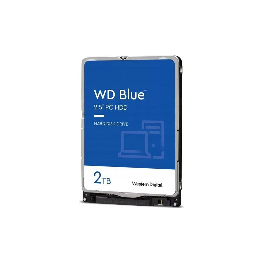 Produktbild för WD Blue WD20SPZX - hårddisk - 2 TB - SATA 6Gb/s