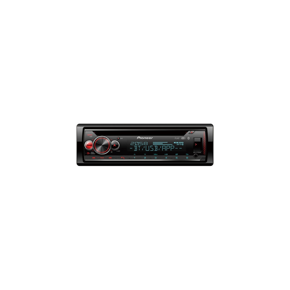 Produktbild för Pioneer DEH-S720DAB - Bil - CD-mottagare - inbyggd enhet - Enkel-DIN
