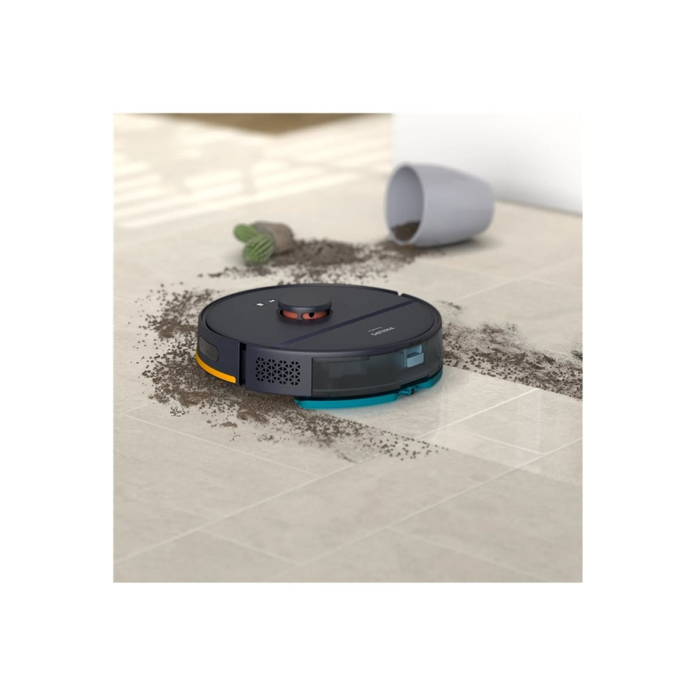 Produktbild för Philips HomeRun 2000 Series XU2000 - dammsugare - självgående - 1 batteri - mörkblå