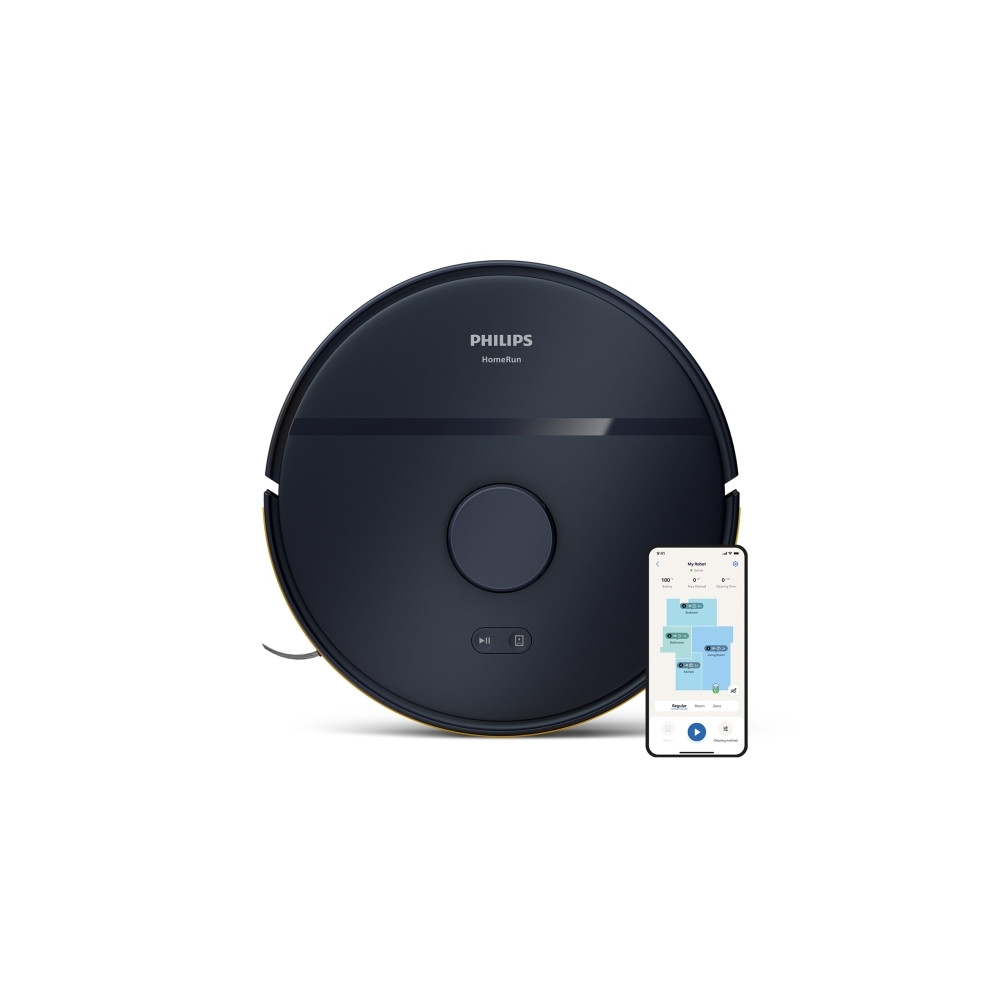 Produktbild för Philips HomeRun 2000 Series XU2000 - dammsugare - självgående - 1 batteri - mörkblå
