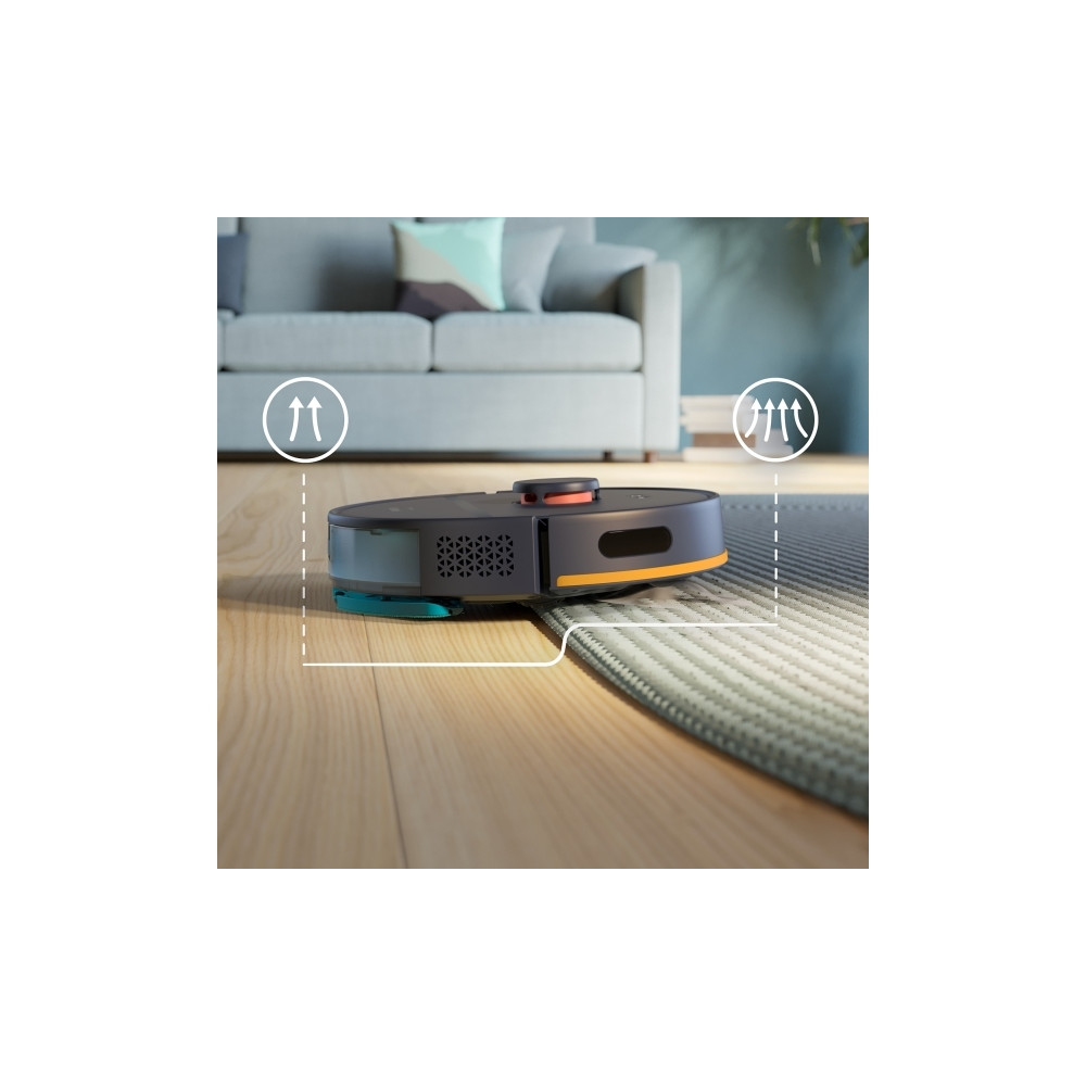 Produktbild för Philips HomeRun 2000 Series XU2000 - dammsugare - självgående - 1 batteri - mörkblå