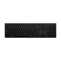 Produktbild för Lenovo Professional - tangentbord - uppladdningsbar full size - QWERTY - norsk - grå Inmatningsenhet