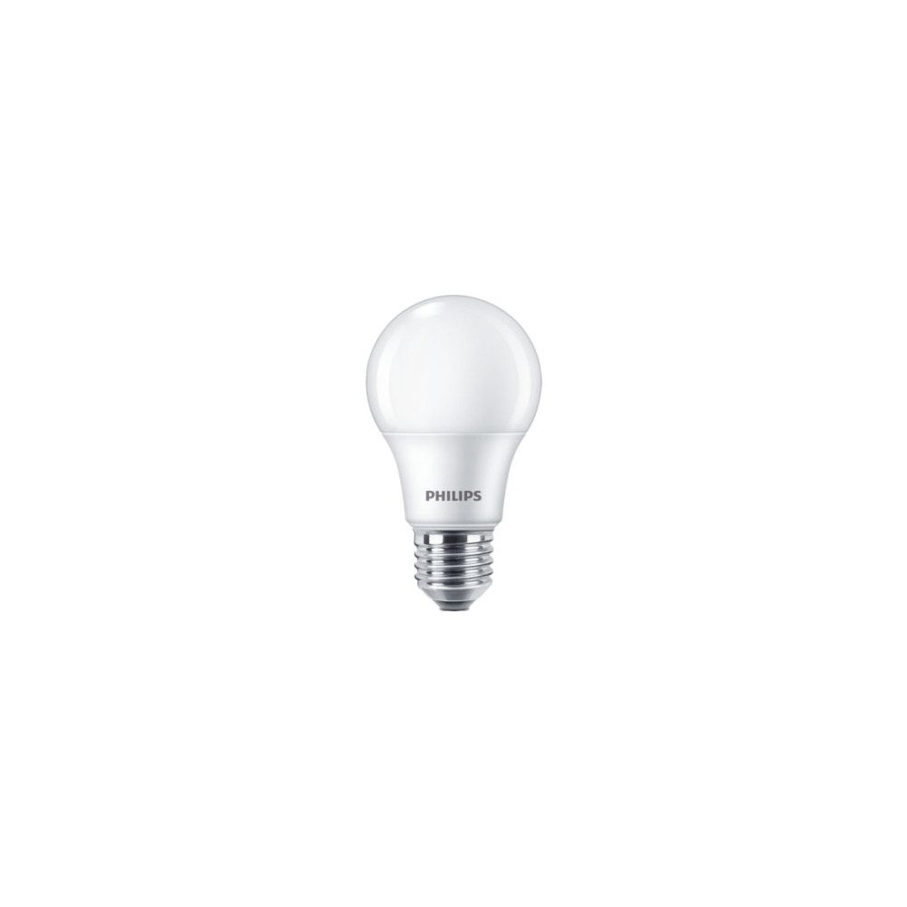 Produktbild för Philips CorePro - LED - form: A60 - glaserad finish - E27 - 4.9 W - varmt vitt ljus - 2700 K