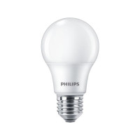 Produktbild för Philips CorePro - LED - form: A60 - glaserad finish - E27 - 4.9 W - varmt vitt ljus - 2700 K