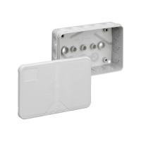 Produktbild för Gren-/fördelningsdosa 2,5mm² 2K-16-L 130x85x37mm med 19 memb...