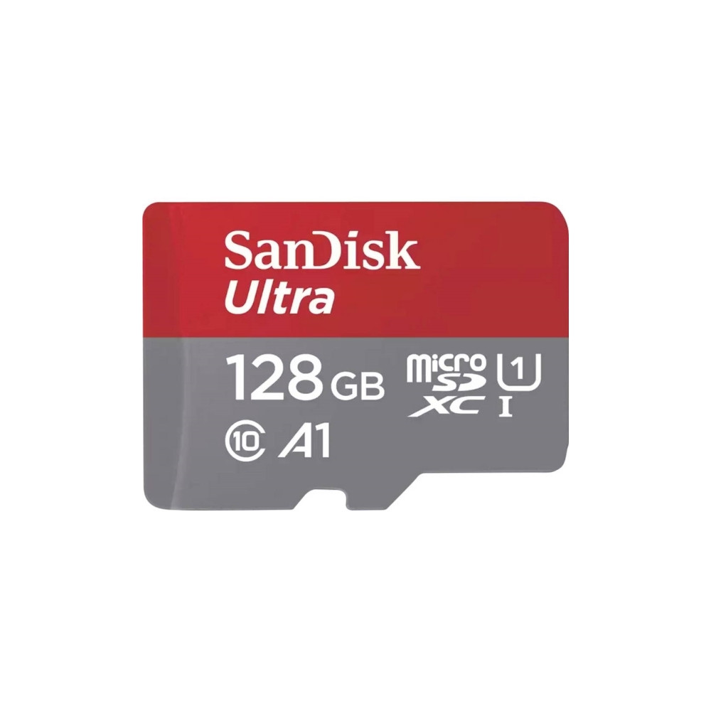 Produktbild för SanDisk Ultra - flash-minneskort - 128 GB - mikroSDXC UHS-I