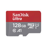 Produktbild för SanDisk Ultra - flash-minneskort - 128 GB - mikroSDXC UHS-I