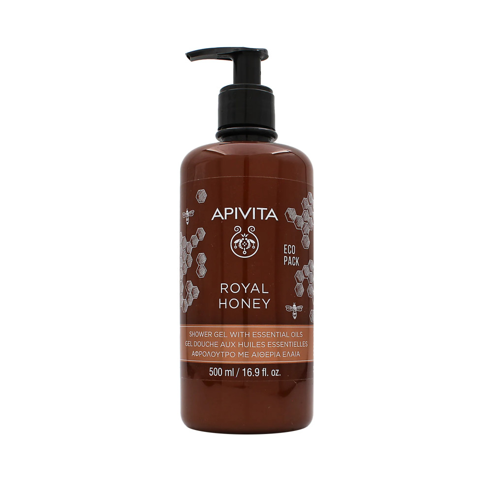 Produktbild för Apivita Royal Honey Shower Gel with Essential Oils 500ml