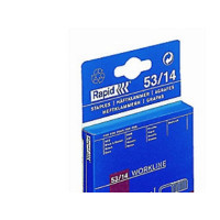 Produktbild för Rapid Nr. 53 Fintrådsklammer 10 mm, Häftklammersats, 1 cm, 2...
