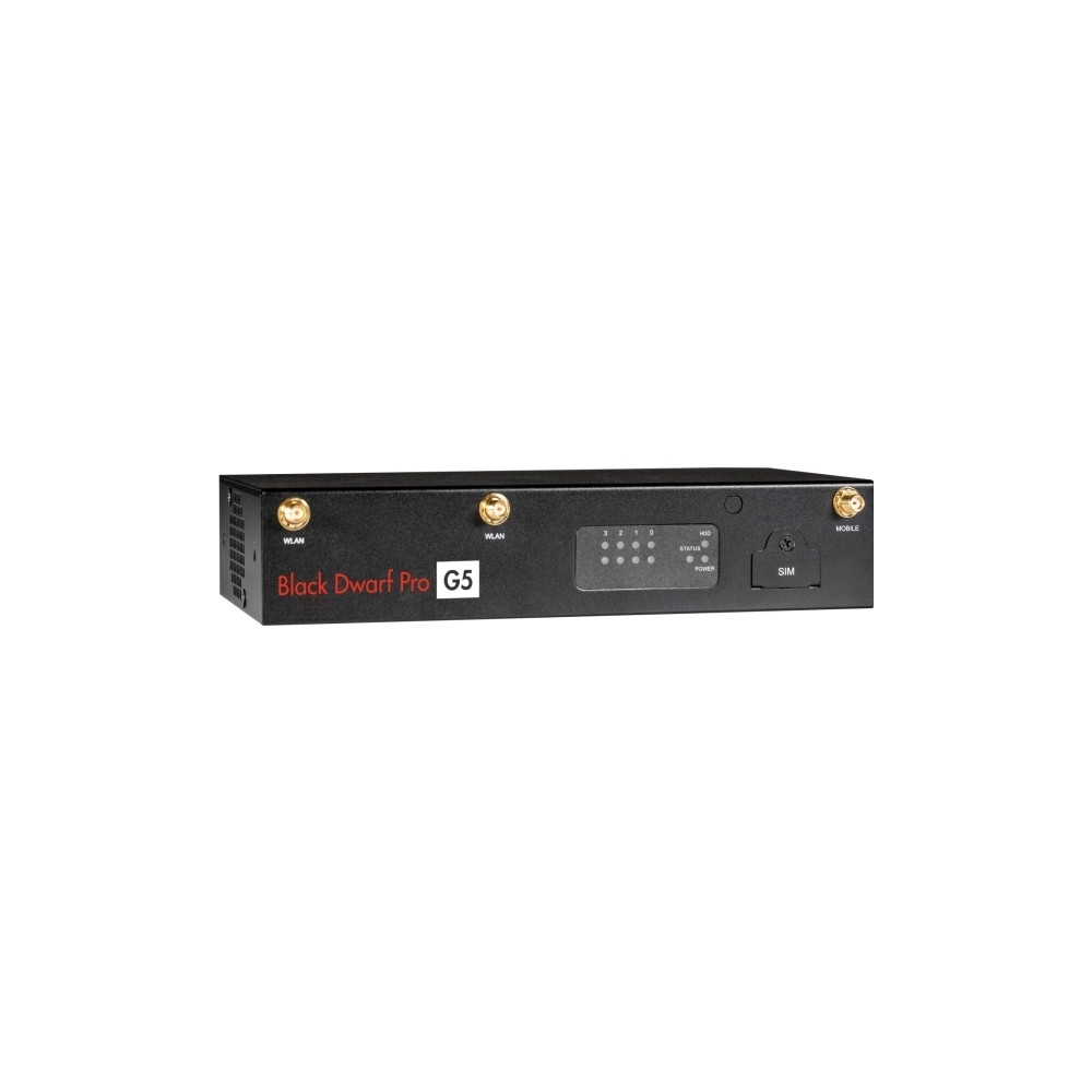 Produktbild för Securepoint Black Dwarf Pro G5 VPN, 2,83 Gbit/s, 0,42 Gbit/s...
