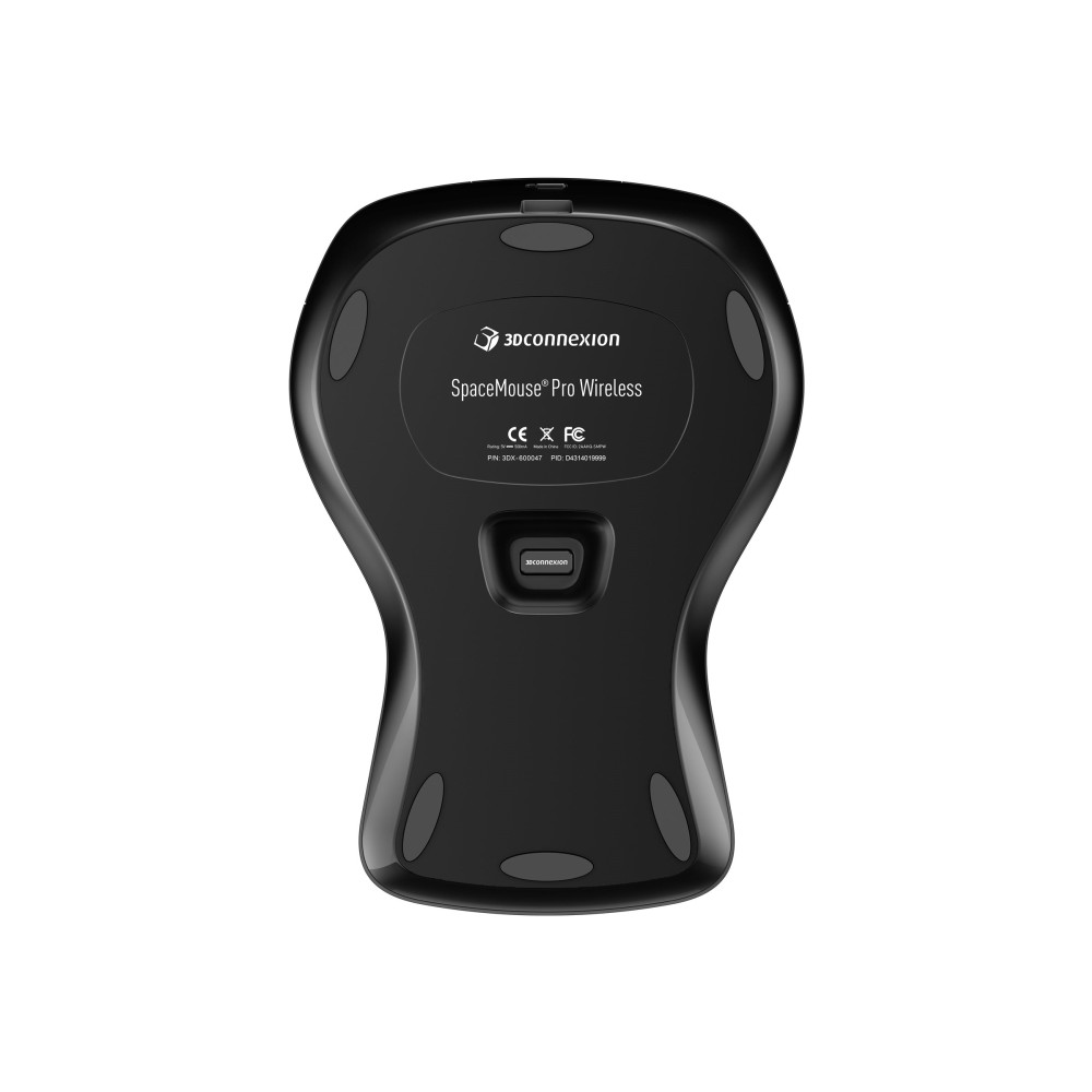 Produktbild för 3Dconnexion SpaceMouse Pro Wireless - Bluetooth Edition - 3D-mus - 2.4 GHz, Bluetooth, USB-C