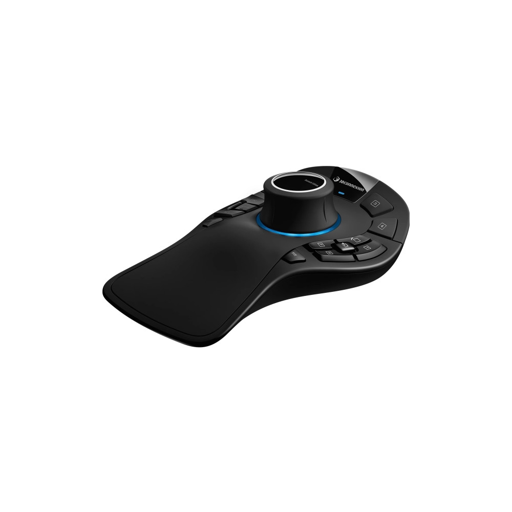 Produktbild för 3Dconnexion SpaceMouse Pro Wireless - Bluetooth Edition - 3D-mus - 2.4 GHz, Bluetooth, USB-C