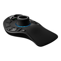 Produktbild för 3Dconnexion SpaceMouse Pro Wireless - Bluetooth Edition - 3D-mus - 2.4 GHz, Bluetooth, USB-C