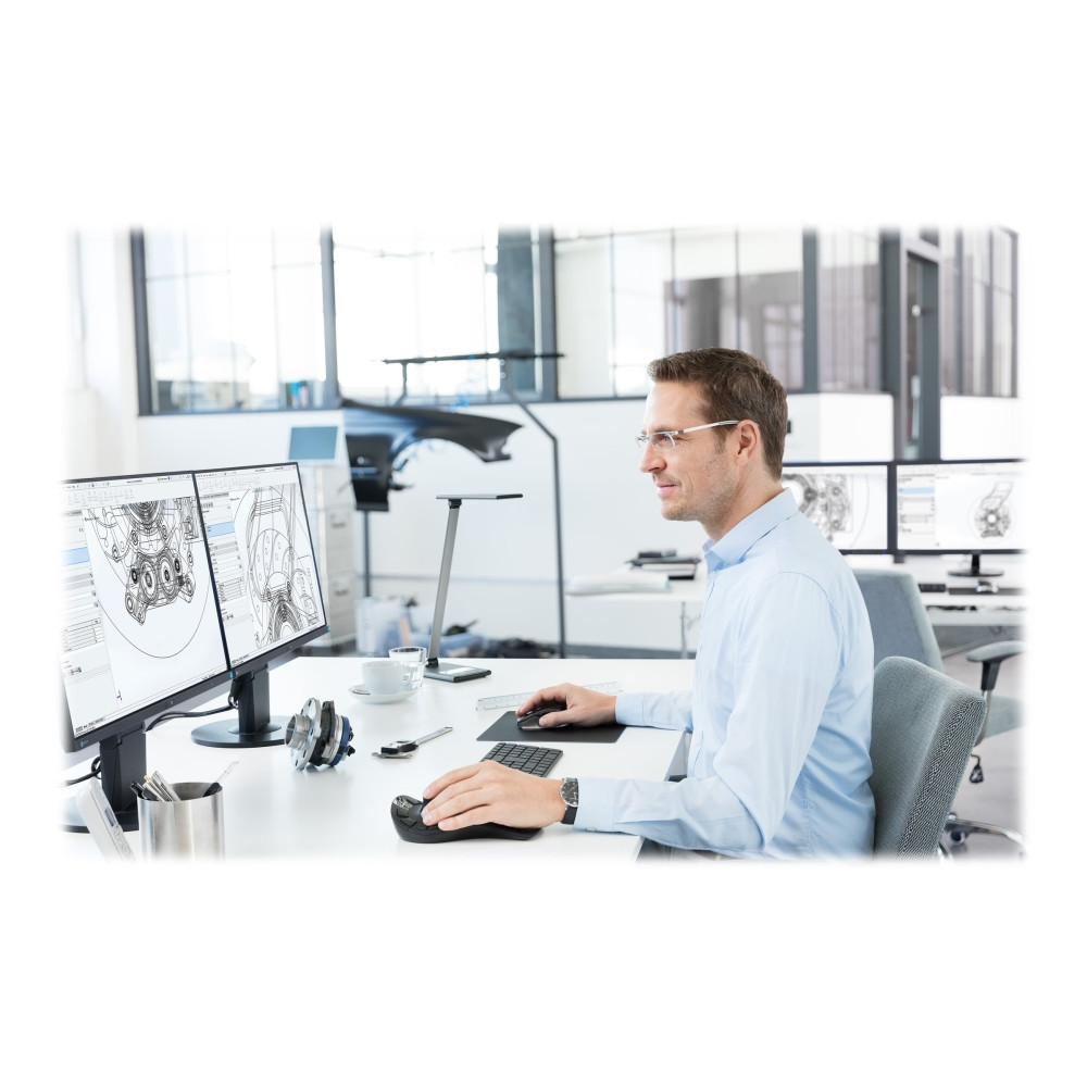 Produktbild för 3Dconnexion SpaceMouse Pro Wireless - Bluetooth Edition - 3D-mus - 2.4 GHz, Bluetooth, USB-C