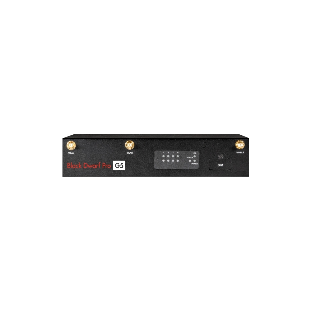 Produktbild för Securepoint Black Dwarf Pro G5, 2,83 Gbit/s, 0,42 Gbit/s, 90...