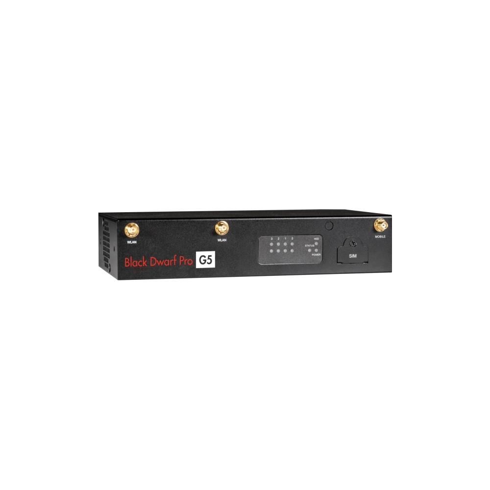 Produktbild för Securepoint Black Dwarf Pro G5, 2,83 Gbit/s, 0,42 Gbit/s, 90...