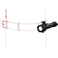 Produktbild för Ledlenser P-Series P7R Work - ficklampa - LED - vitt ljus - 3700-4400 K - svart