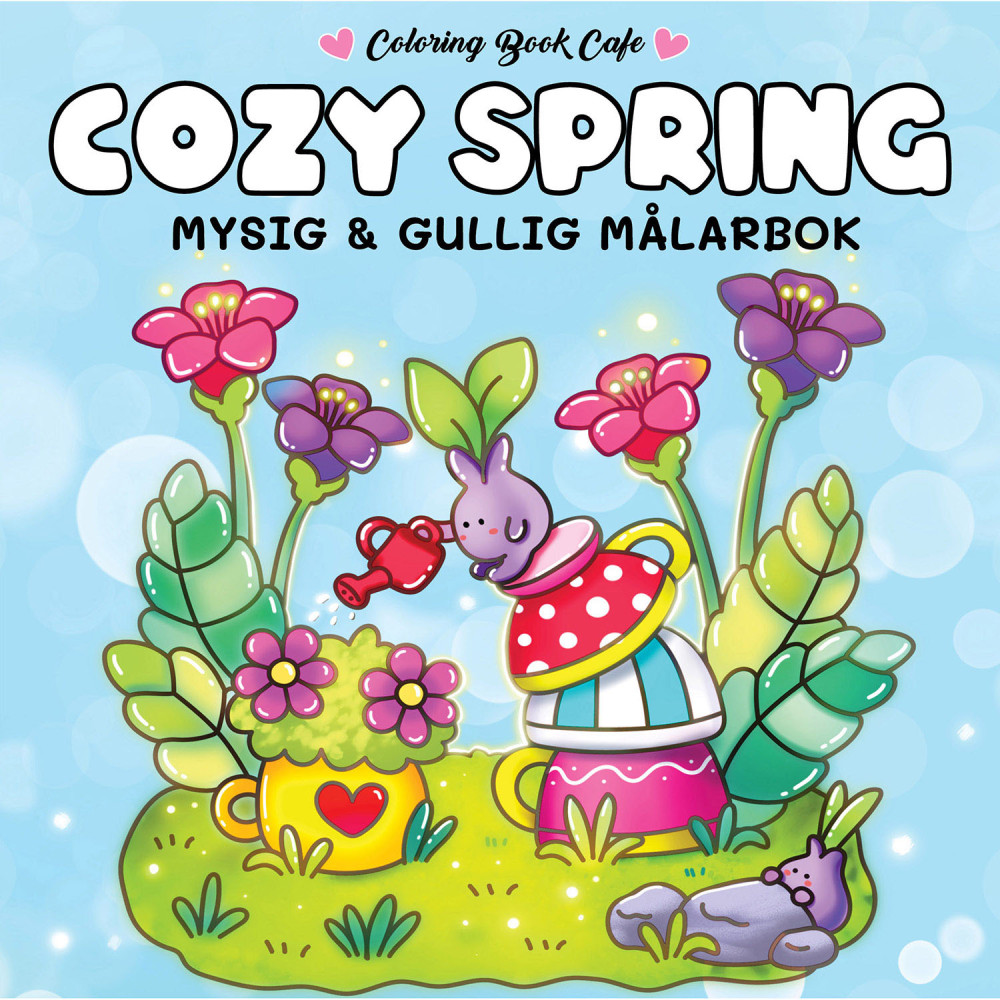 Produktbild för Målarbok :Cozy  Spring