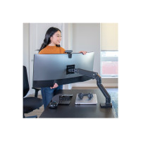Produktbild för Ergotron HX monteringssats - Konstant kraftteknik - för LCD-display/krökt LCD-display - mattsvart
