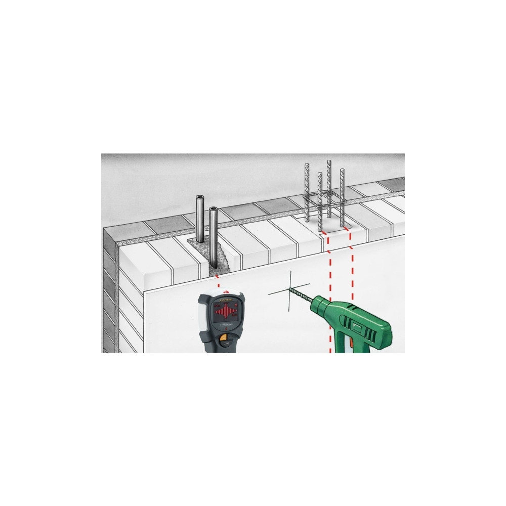 Produktbild för Laserliner MultiScanner Plus, Litium-Ion (Li-Ion), 3,7 V, 3...