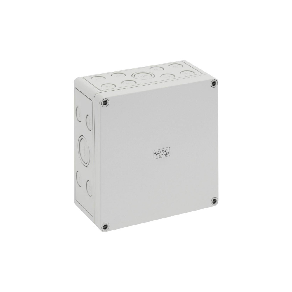 Produktbild för Monteringslåda PS1818-9 BxHxD 180 x 180 x 90 mm IP 66, grå R...