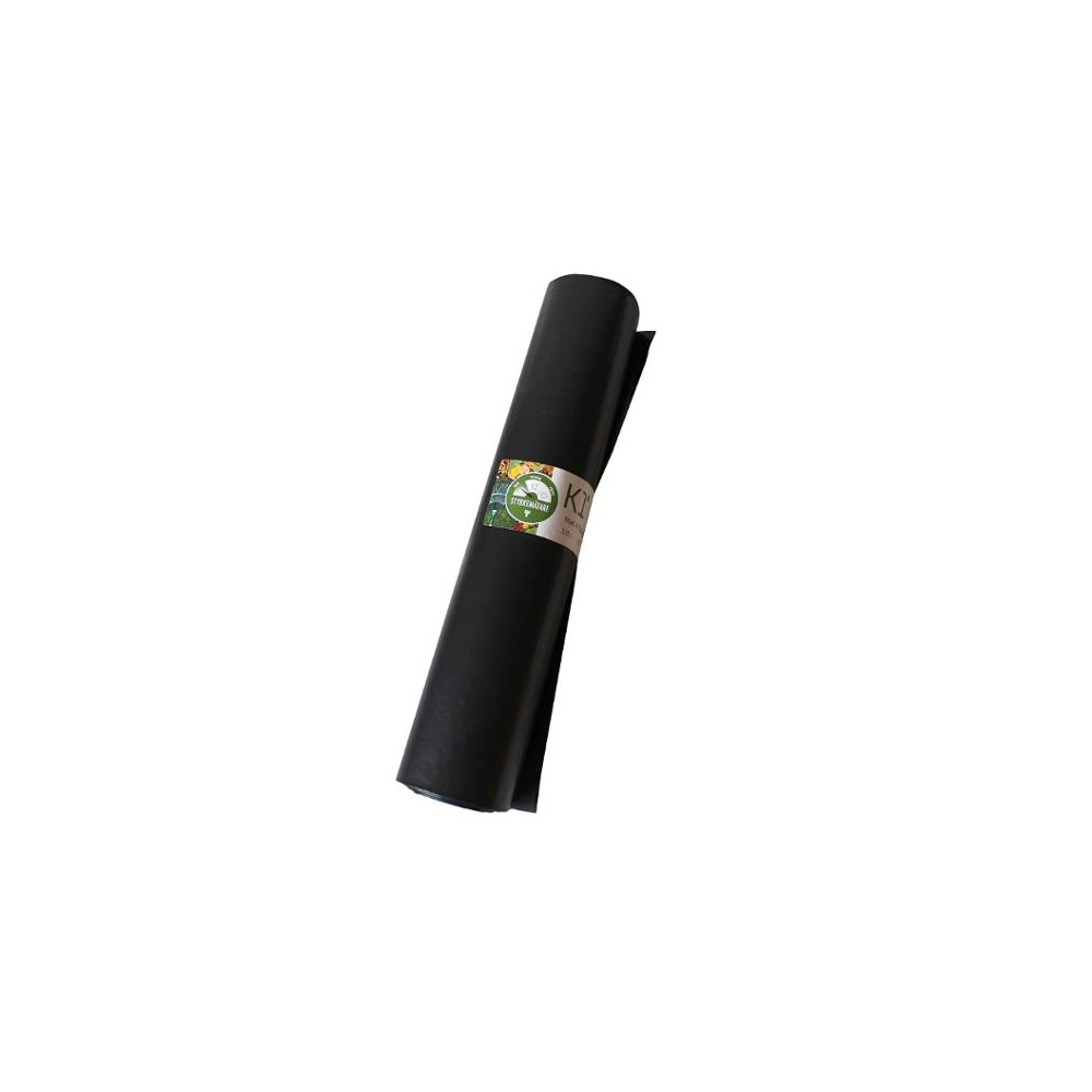 Produktbild för Plastsäck LD K1 R100 125L 30my sv 25/rl