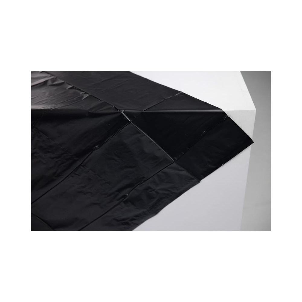 Produktbild för Plastsäck LD R100 125L 40my svart 10/rl