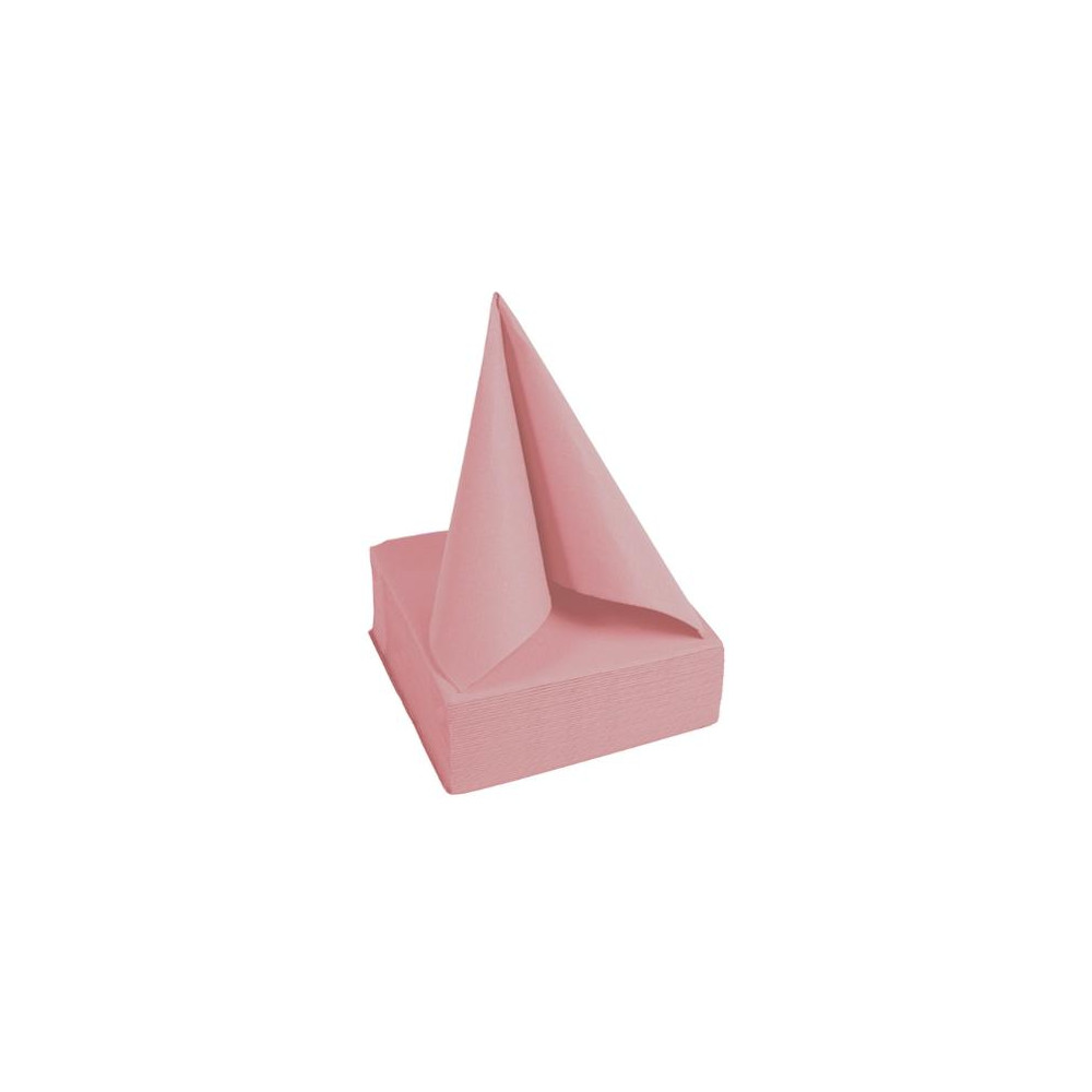 Produktbild för Servett PRONAPPE 20x20cm rosa 50/fp