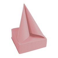 Produktbild för Servett PRONAPPE 20x20cm rosa 50/fp