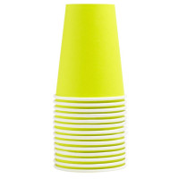 Produktbild för Pappersbägare PRONAPPE 20cl kiwi 15/fp