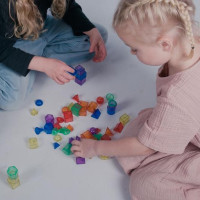 Produktbild för Geometriska 3D former 300g/fp