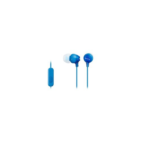 Sony Sony MDR-EX15AP - hörlurar med mikrofon - 3,5 mm kontakt