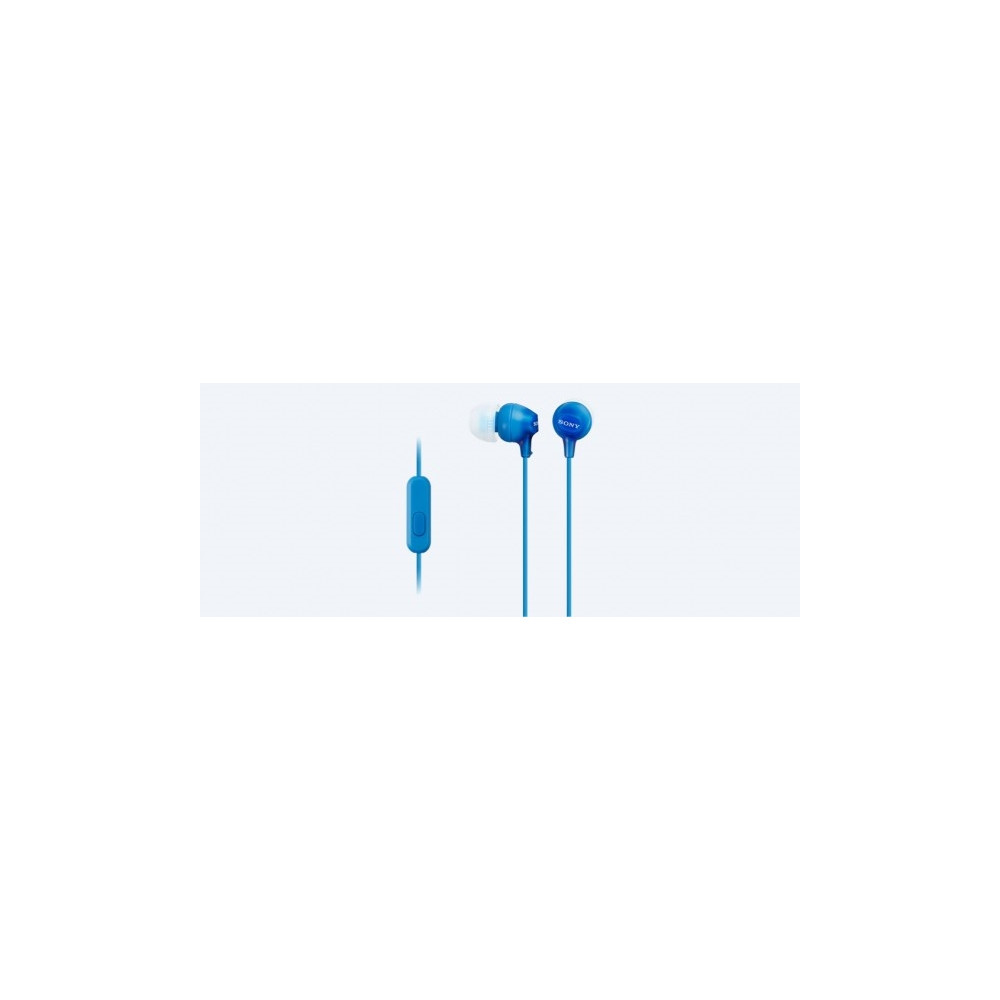 Produktbild för Sony MDR-EX15AP - hörlurar med mikrofon - 3,5 mm kontakt