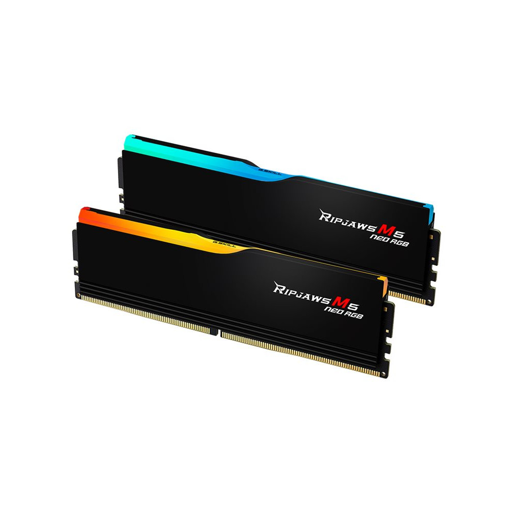 Produktbild för G.Skill Ripjaws M5 Neo RGB - DDR5 - sats - 64 GB: 2 x 32 GB - DIMM 288-pin / PC5-48000 - ej buffrad