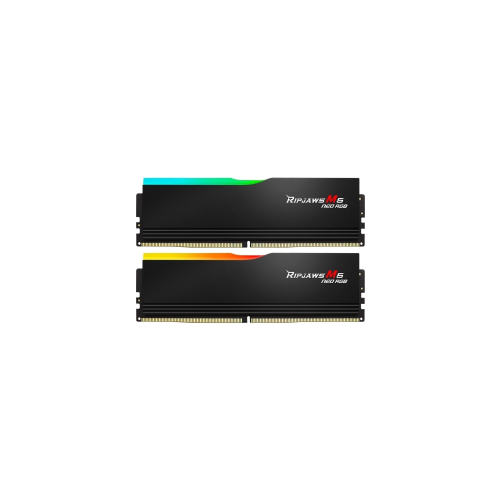 Produktbild för G.Skill Ripjaws M5 Neo RGB - DDR5 - sats - 64 GB: 2 x 32 GB - DIMM 288-pin / PC5-48000 - ej buffrad