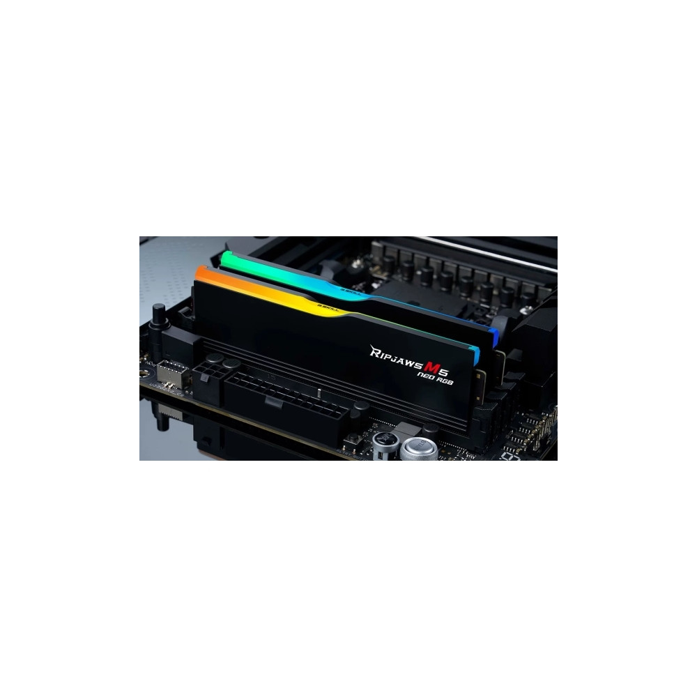 Produktbild för G.Skill Ripjaws M5 Neo RGB - DDR5 - sats - 64 GB: 2 x 32 GB - DIMM 288-pin / PC5-48000 - ej buffrad