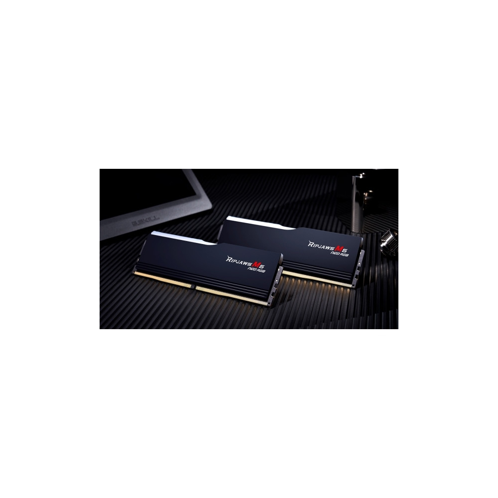 Produktbild för G.Skill Ripjaws M5 Neo RGB - DDR5 - sats - 64 GB: 2 x 32 GB - DIMM 288-pin / PC5-48000 - ej buffrad