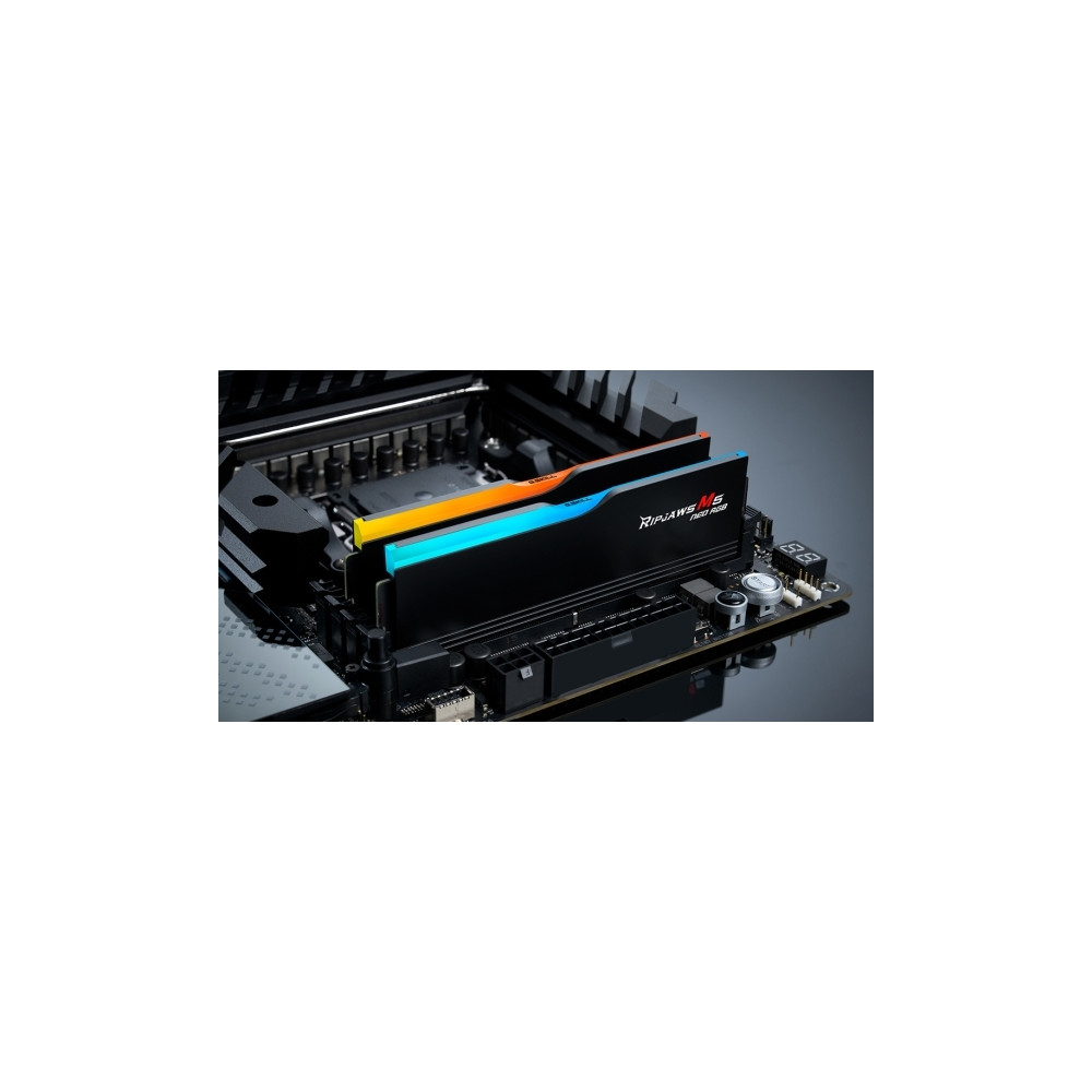 Produktbild för G.Skill Ripjaws M5 Neo RGB - DDR5 - sats - 64 GB: 2 x 32 GB - DIMM 288-pin / PC5-48000 - ej buffrad
