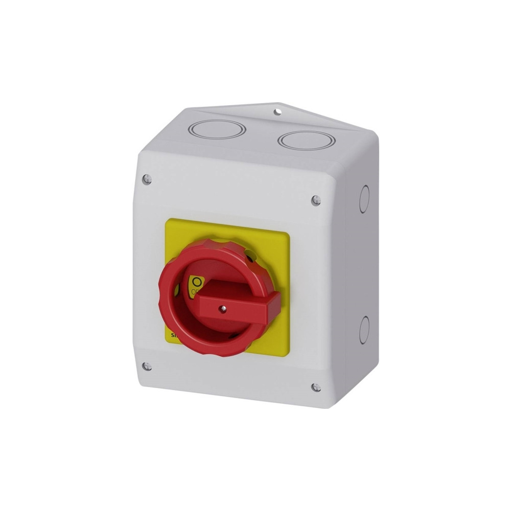 Produktbild för Lastfrånskiljarkontakt röd/gul 6-polig 16 mm² 25 A 690 V/AC...
