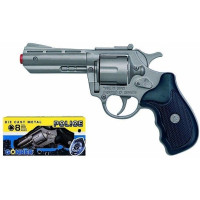 Produktbild för Gonher Metal Police Revolver 8 rounds