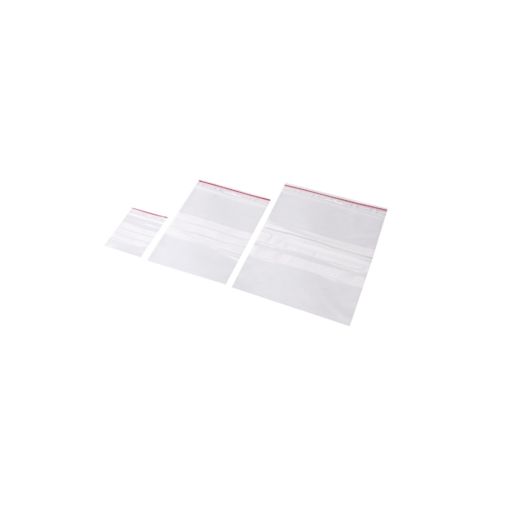 Produktbild för Lynlåspose 100x150mm T-64 m/skrivefelt