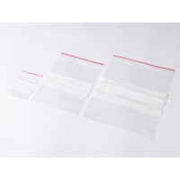 Produktbild för Lynlåspose 100x150mm T-64 m/skrivefelt